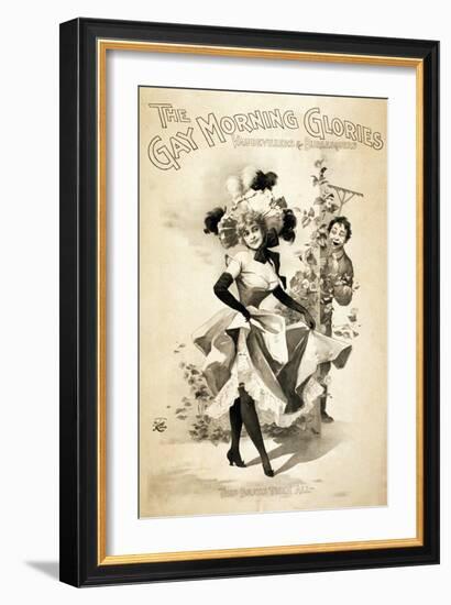 The Gay Morning Glories, 1898-Science Source-Framed Giclee Print