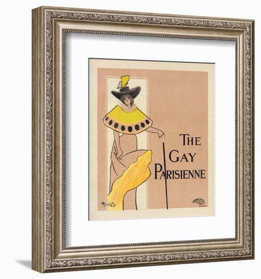 The gay Parisienne-Hyland Ellis-Framed Art Print