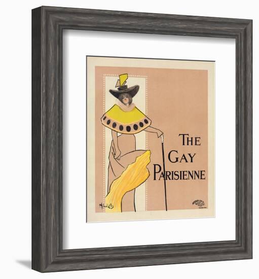 The gay Parisienne-Hyland Ellis-Framed Art Print