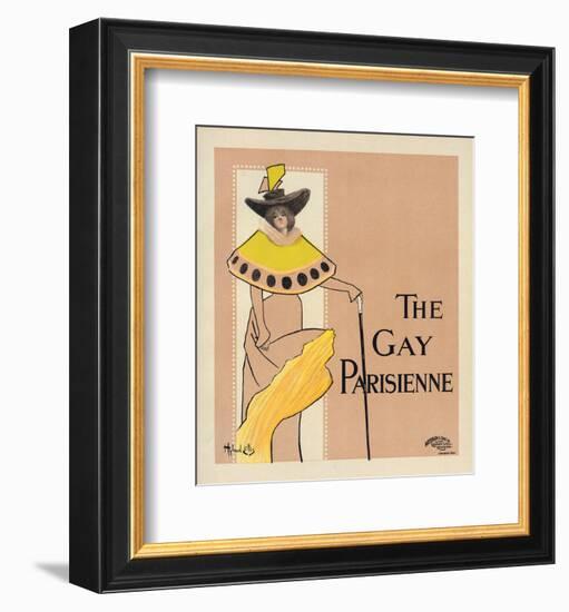 The gay Parisienne-Hyland Ellis-Framed Art Print