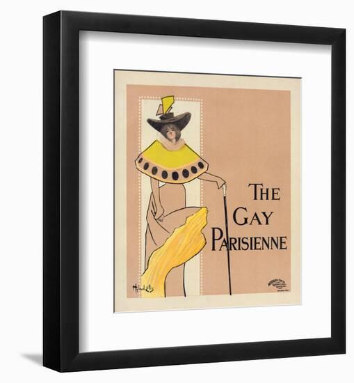 The gay Parisienne-Hyland Ellis-Framed Art Print