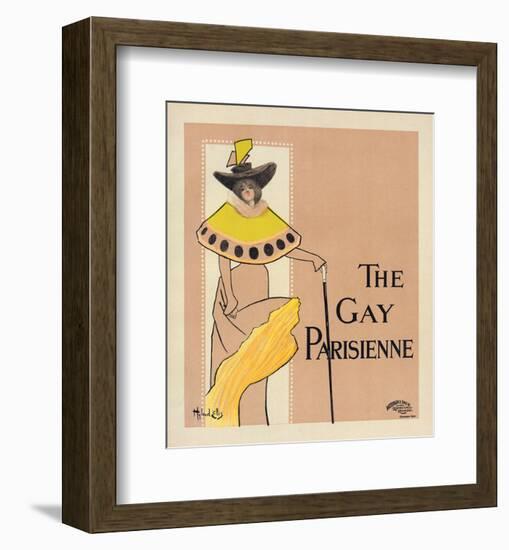 The gay Parisienne-Hyland Ellis-Framed Art Print