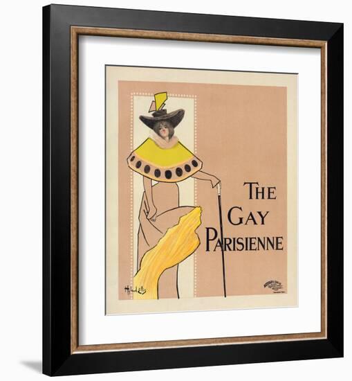 The gay Parisienne-Hyland Ellis-Framed Art Print