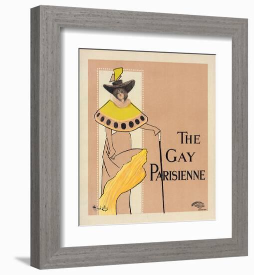 The gay Parisienne-Hyland Ellis-Framed Art Print