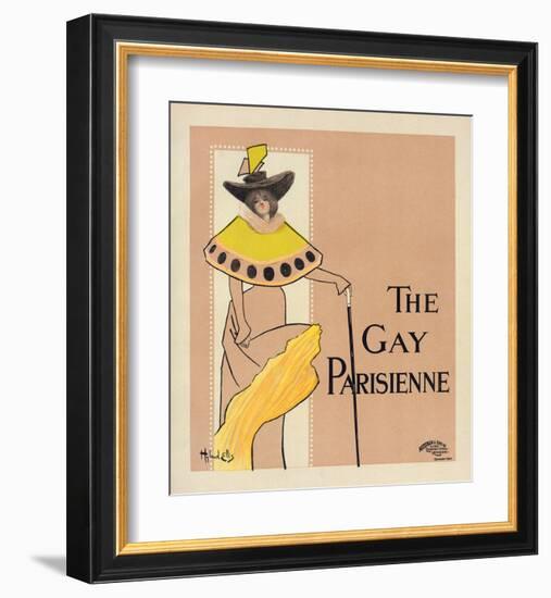 The gay Parisienne-Hyland Ellis-Framed Art Print