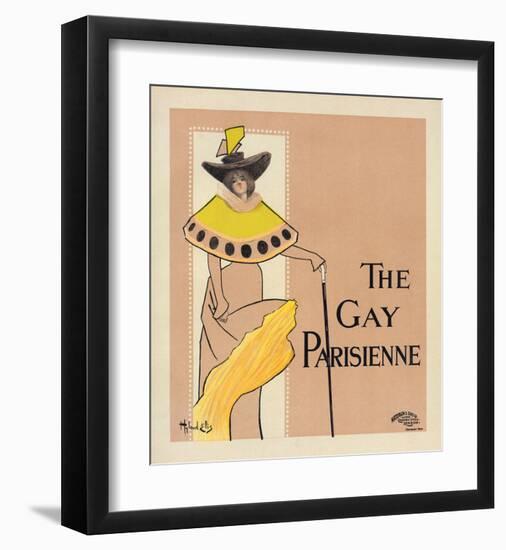 The gay Parisienne-Hyland Ellis-Framed Art Print