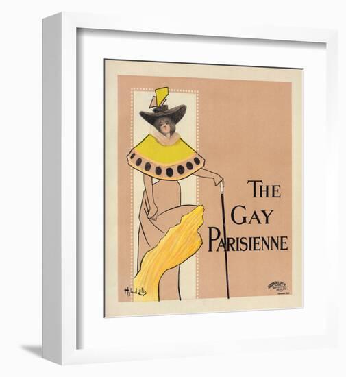 The gay Parisienne-Hyland Ellis-Framed Art Print