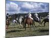 The Geeburg Polo Match, Bushmen Versus Melbourne Polo Club, Australia-Claire Leimbach-Mounted Photographic Print