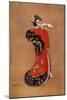 The Geisha, Design for a Poster (Colour Litho)-Dudley Hardy-Mounted Giclee Print