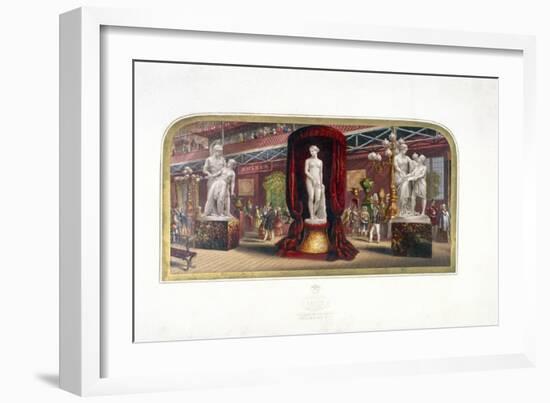 The Gems of the Great Exhibition, No.3, Hyde Park, London, (C1854)-George Baxter-Framed Giclee Print