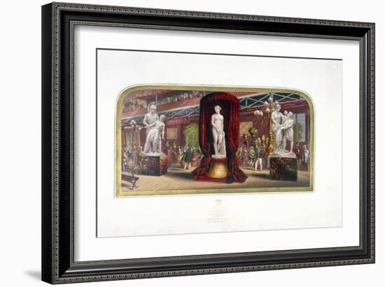 The Gems of the Great Exhibition, No.3, Hyde Park, London, (C1854)-George Baxter-Framed Giclee Print