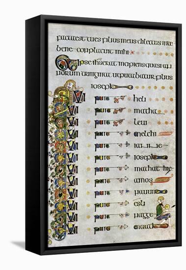 The Genealogy of Christ, 800 Ad-null-Framed Premier Image Canvas