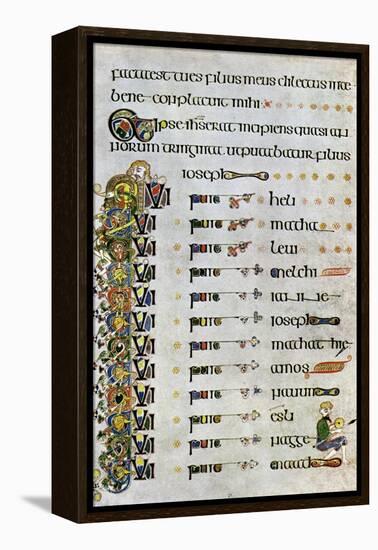 The Genealogy of Christ, 800 Ad-null-Framed Premier Image Canvas