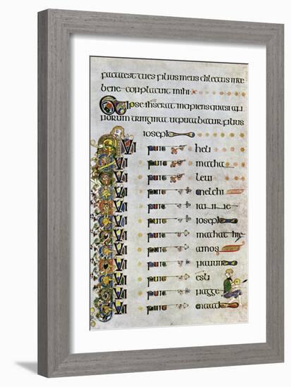 The Genealogy of Christ, 800 Ad-null-Framed Giclee Print