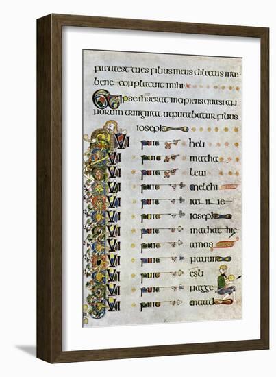 The Genealogy of Christ, 800 Ad-null-Framed Giclee Print