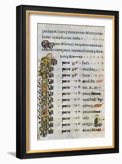 The Genealogy of Christ, 800 Ad-null-Framed Giclee Print