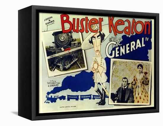 The General, 1927-null-Framed Stretched Canvas