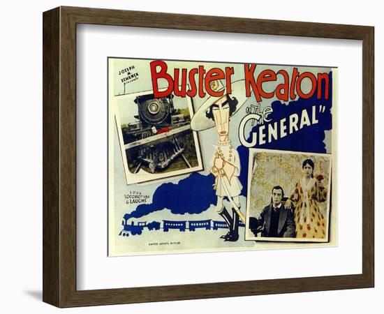 The General, 1927-null-Framed Premium Giclee Print