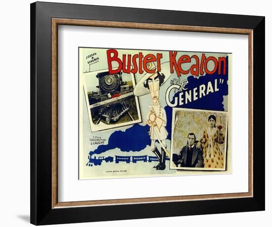 The General, 1927-null-Framed Art Print