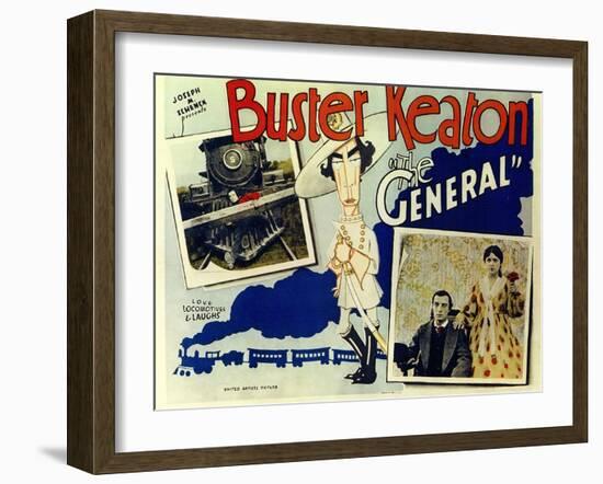 The General, 1927-null-Framed Art Print