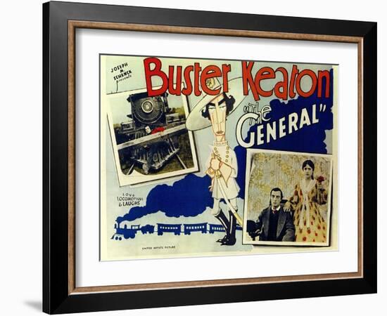 The General, 1927-null-Framed Art Print