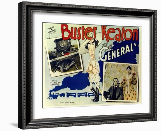 The General, 1927-null-Framed Art Print