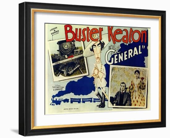 The General, 1927-null-Framed Art Print