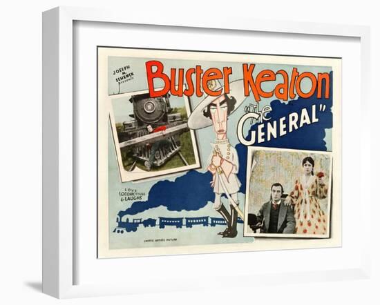 The General 1927-null-Framed Giclee Print