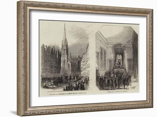 The General Assembly of Scotland-null-Framed Giclee Print