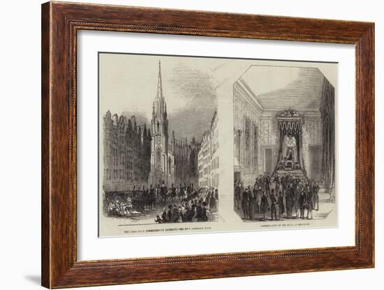 The General Assembly of Scotland-null-Framed Giclee Print