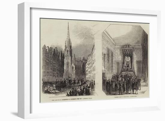 The General Assembly of Scotland-null-Framed Giclee Print