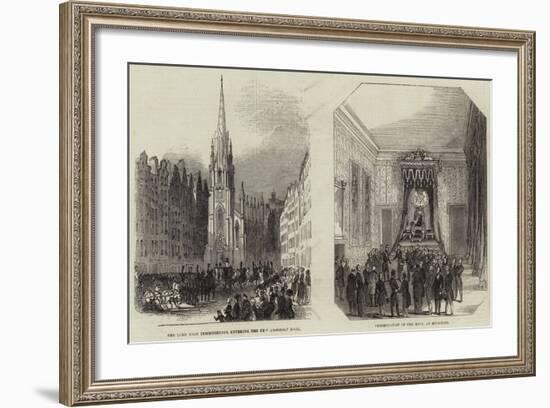 The General Assembly of Scotland-null-Framed Giclee Print