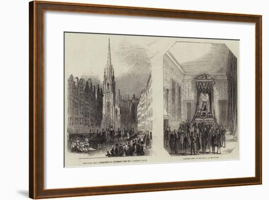 The General Assembly of Scotland-null-Framed Giclee Print