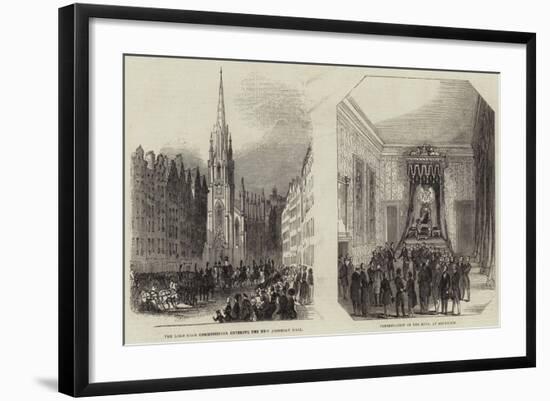 The General Assembly of Scotland-null-Framed Giclee Print