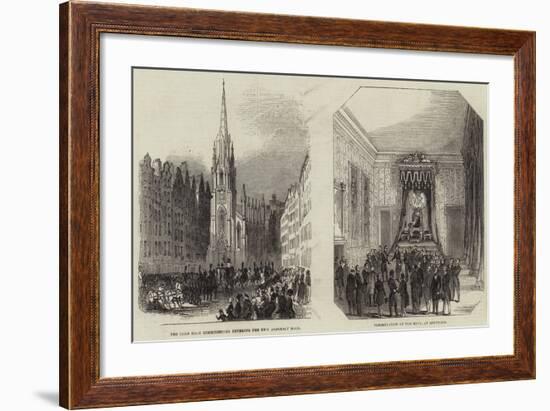 The General Assembly of Scotland-null-Framed Giclee Print