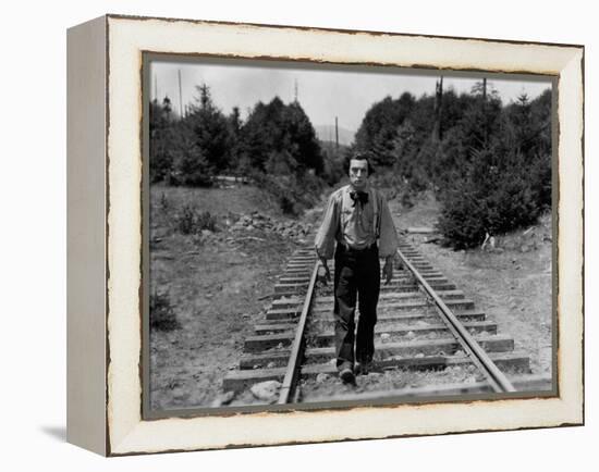 The General, Buster Keaton, 1926-null-Framed Stretched Canvas