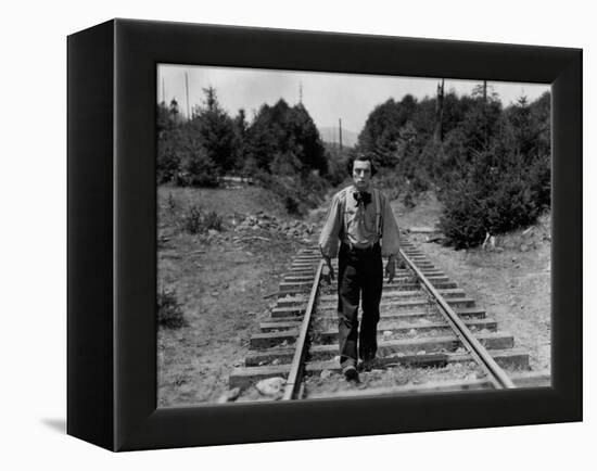 The General, Buster Keaton, 1926-null-Framed Stretched Canvas