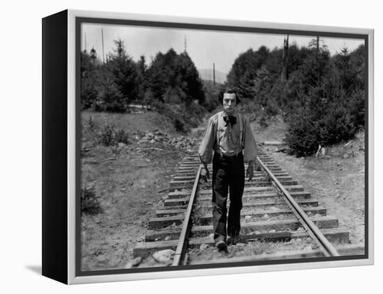 The General, Buster Keaton, 1926-null-Framed Stretched Canvas