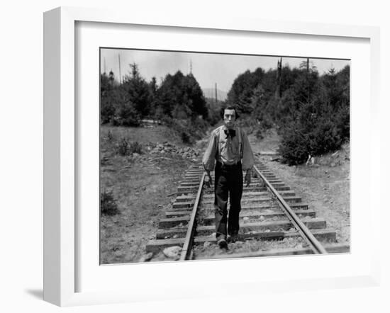 The General, Buster Keaton, 1926-null-Framed Premium Photographic Print