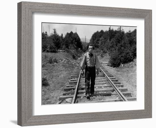 The General, Buster Keaton, 1926-null-Framed Photo