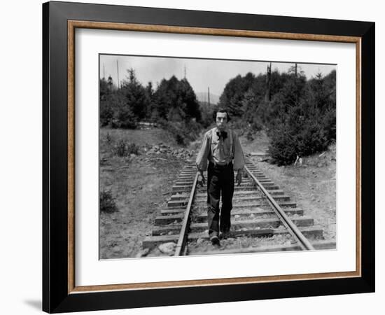 The General, Buster Keaton, 1926-null-Framed Photo