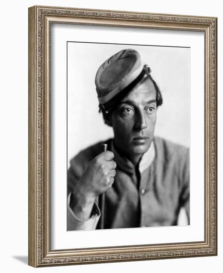 The General, Buster Keaton, 1927-null-Framed Photo