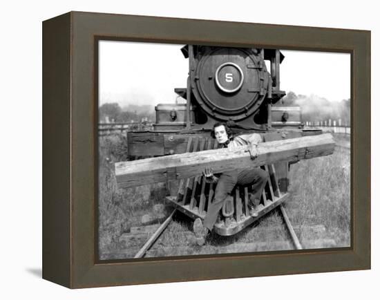 The General, Buster Keaton, 1927-null-Framed Stretched Canvas