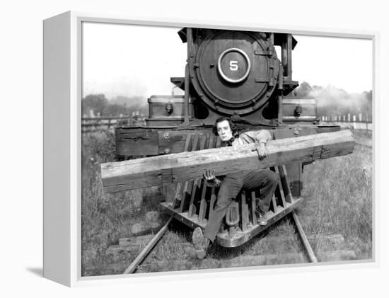 The General, Buster Keaton, 1927-null-Framed Stretched Canvas