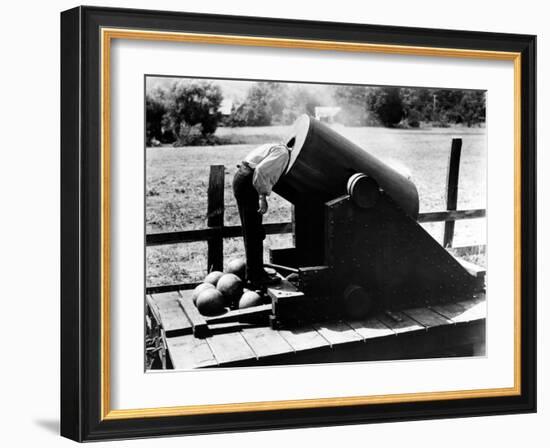 The General, Buster Keaton, 1927-null-Framed Photo