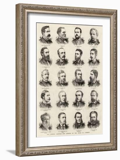 The General Election, New Members of the House of Commons-null-Framed Giclee Print