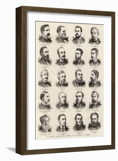 The General Election, New Members of the House of Commons-null-Framed Giclee Print