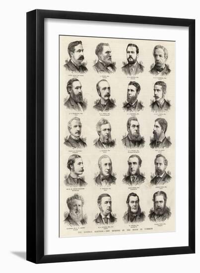 The General Election, New Members of the House of Commons-null-Framed Giclee Print