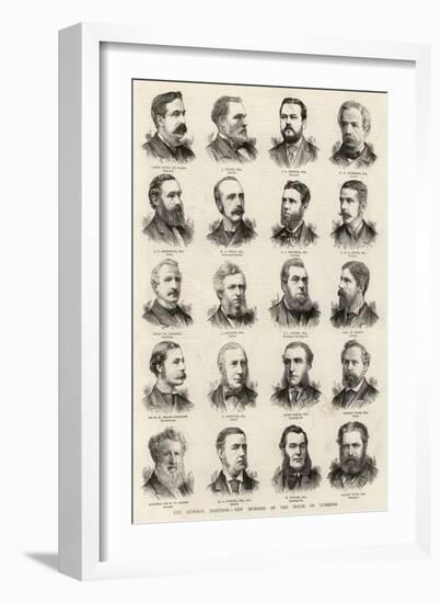 The General Election, New Members of the House of Commons-null-Framed Giclee Print