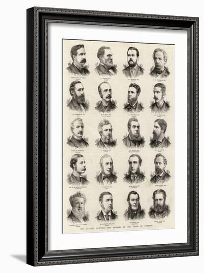 The General Election, New Members of the House of Commons-null-Framed Giclee Print